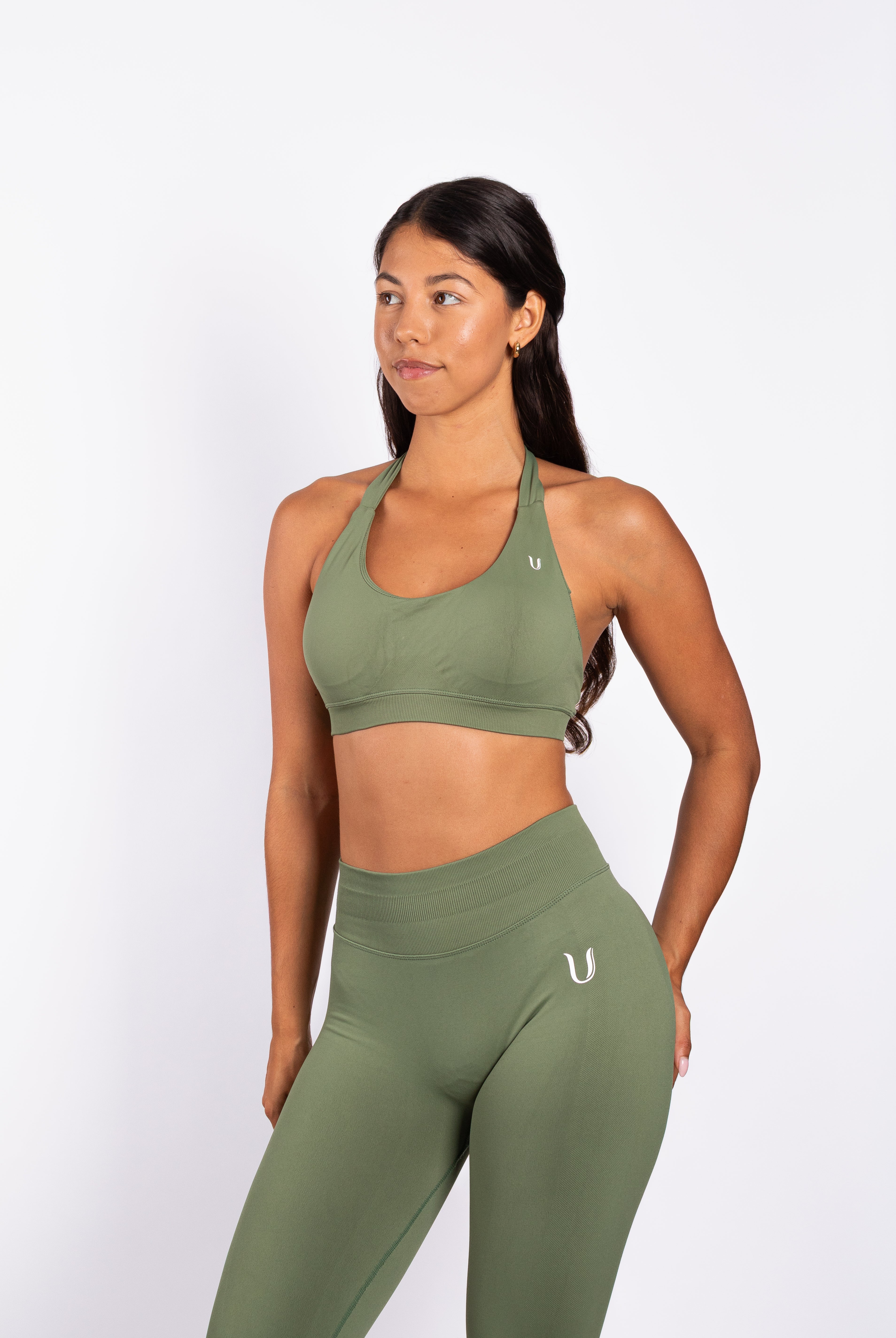 Beau | Premium High Performance Scunch Legging - Groen