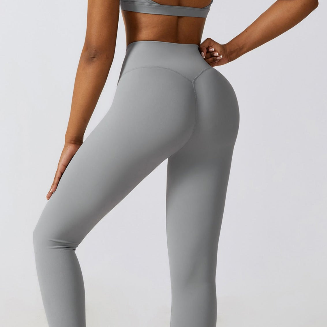 Hailey | Legging - Lichtgrijs