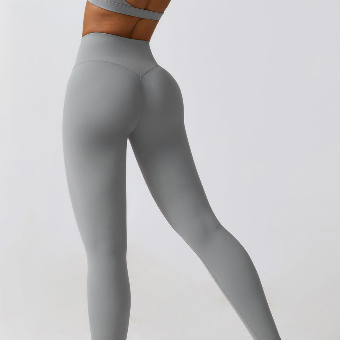 Hailey | Leggings - Hellgrau