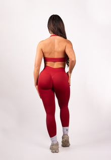 Beau | Halter Support Bra - Rood