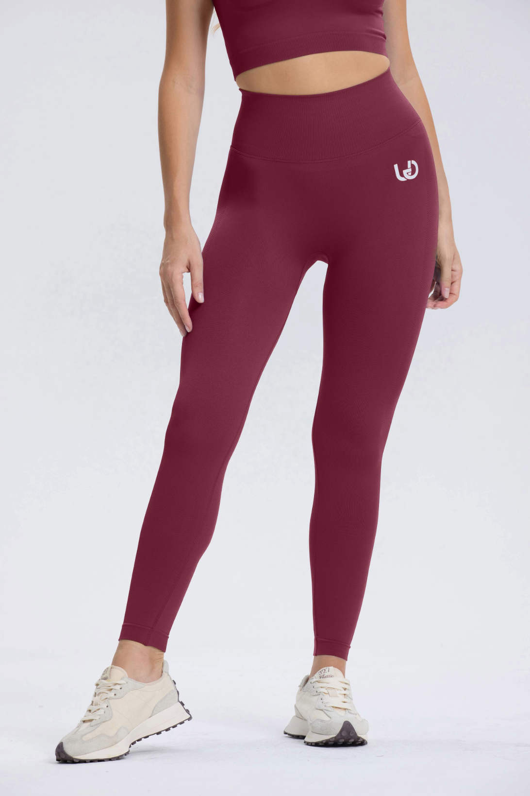 Leonie | Leggings - Weinrot