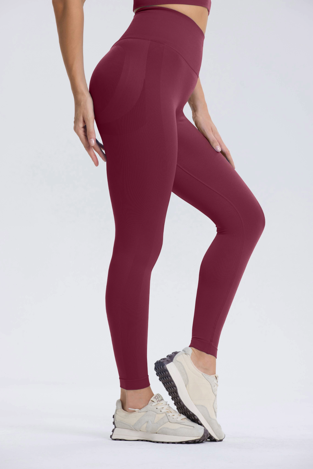 Leonie | Leggings - Weinrot