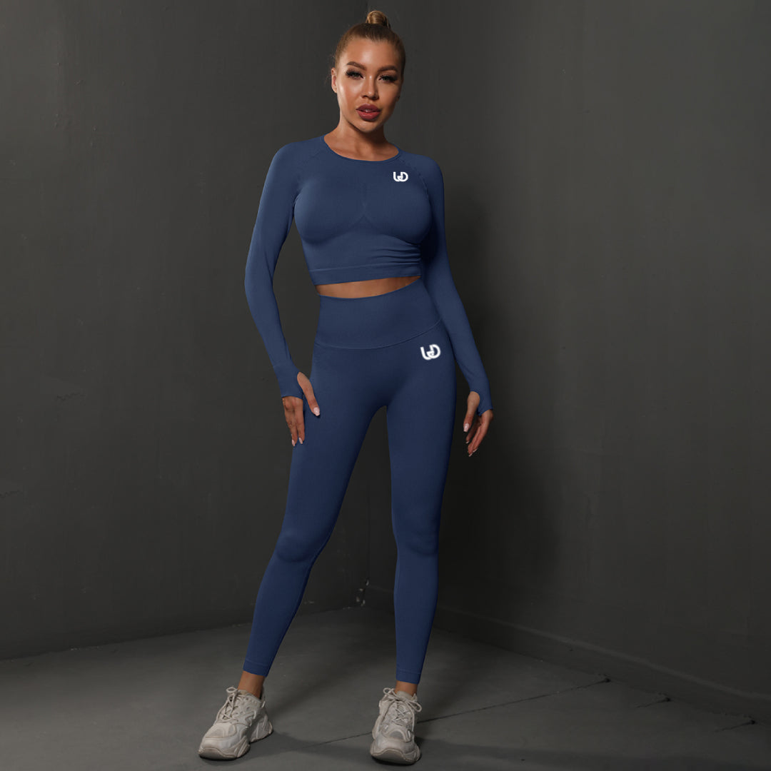 Leonie | Set Lang Donkerblauw - Ultimate Gainz